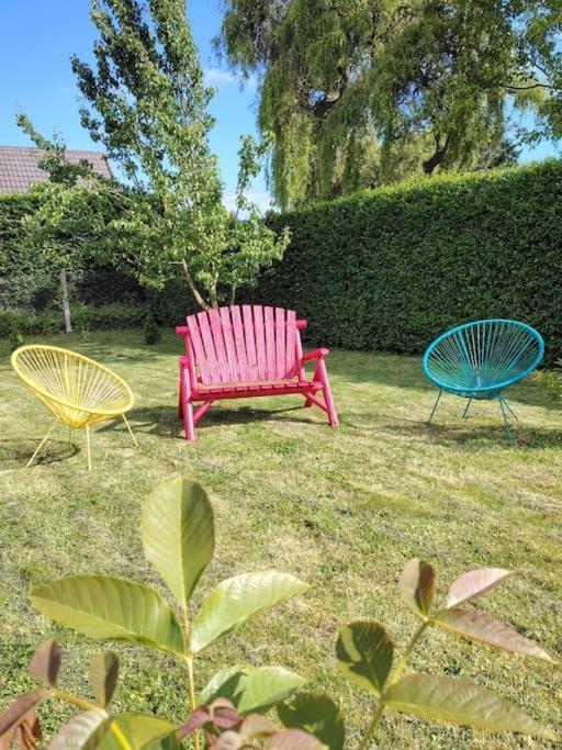 Le Jardin Des Lacs Gite Nature Et Spa Ardres Eksteriør billede